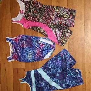 3 pc. Bundle Kids "Future Star" sparkly dance outfits